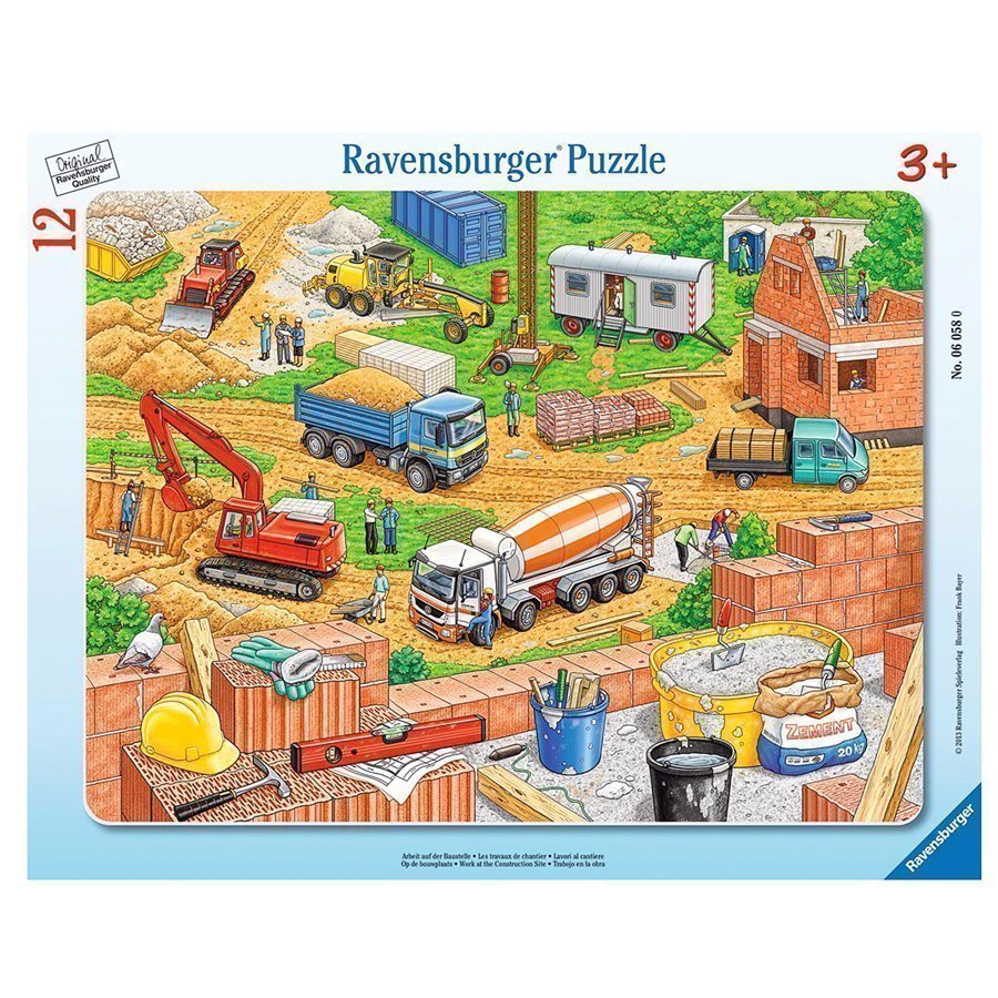 Ravensburger Palapeli Rakennustöitä