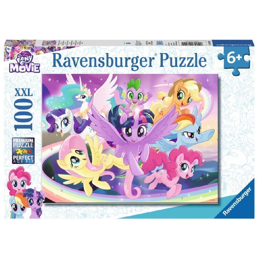 Ravensburger Xxl Palapeli 100 Palaa My Little Ponys Twilight Sparkle Ystävineen