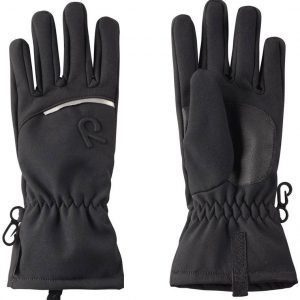 Reima Eriste Gloves Softshell Hanskat Musta