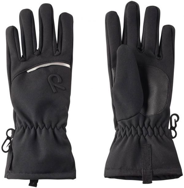 Reima Eriste Gloves Softshell Hanskat Musta