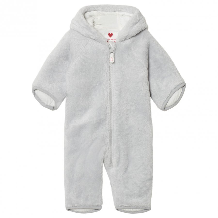 Reima Fleece Coverall Alku Light Grey Toppahaalari