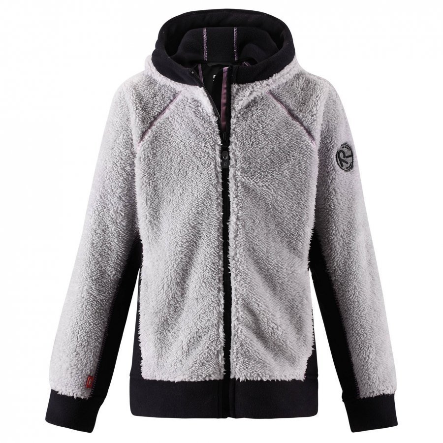 Reima Fleecejacka Root Light Melange Grey Fleece Takki