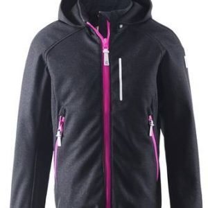 Reima Kaareva Jacket Softshell Takki Musta