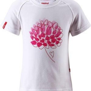 Reima Leitha T-Shirt T-Paita Valkoinen