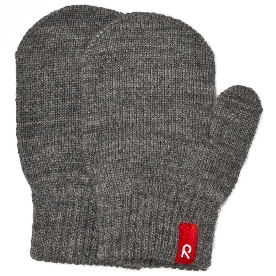 Reima Mittens Stig Melange Grey Fleece Lapaset