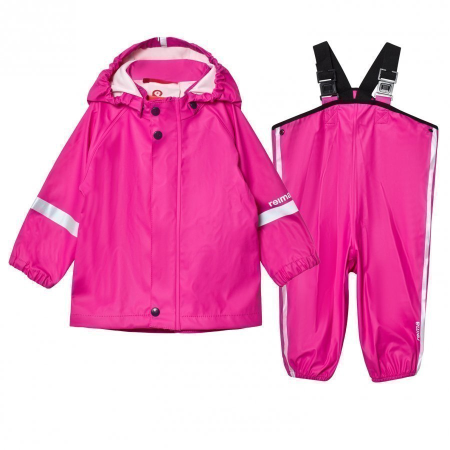 Reima Rain Outfit Tihku Pink Sadesetti