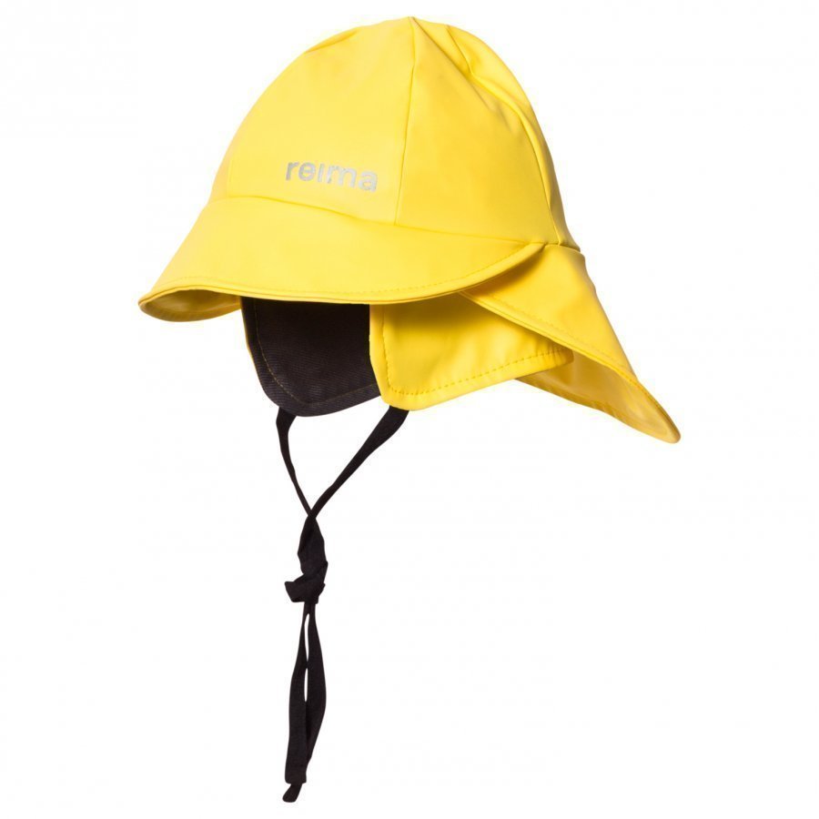 Reima Rainy Rain Hat Yellow Sadehattu