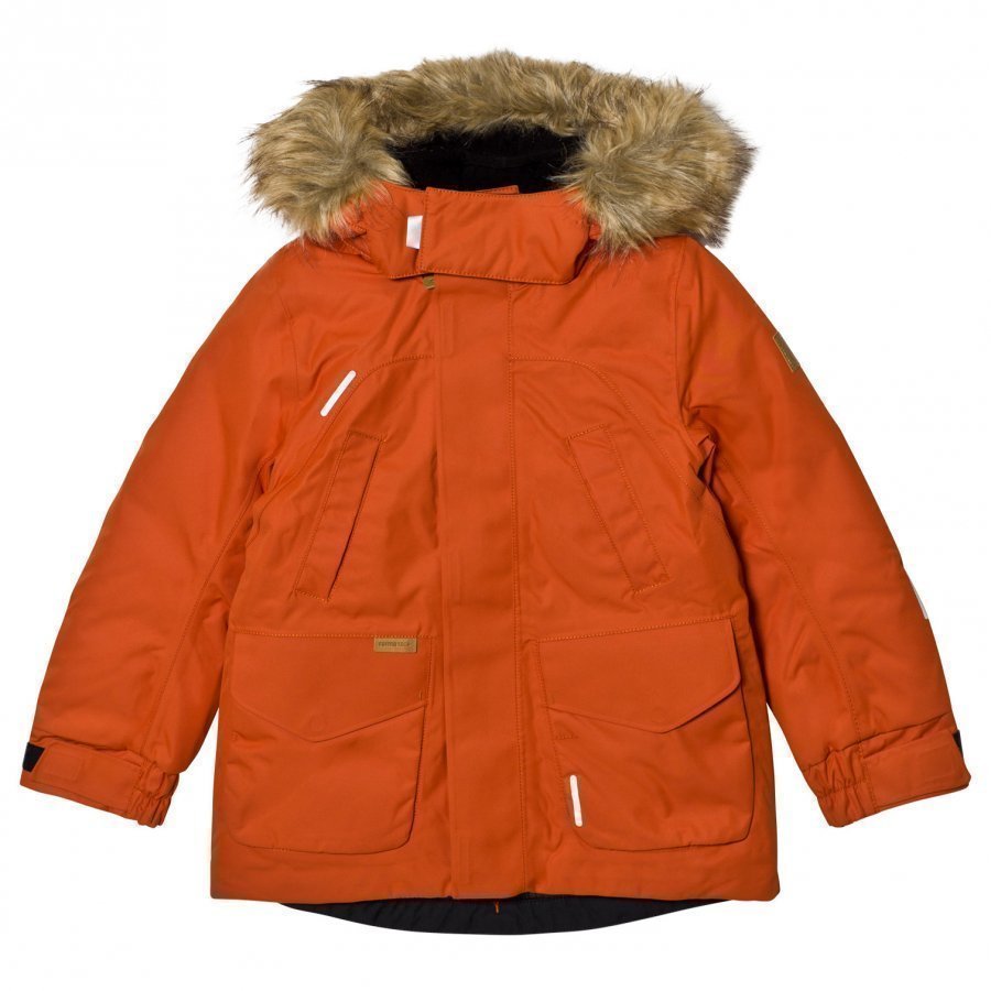 Reima Reimatec Down Jacket Serkku Foxy Orange Toppatakki