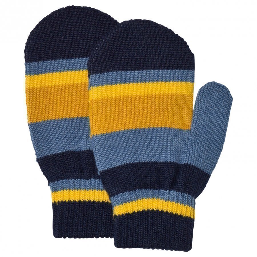 Reima Stig Mittens Navy Fleece Lapaset