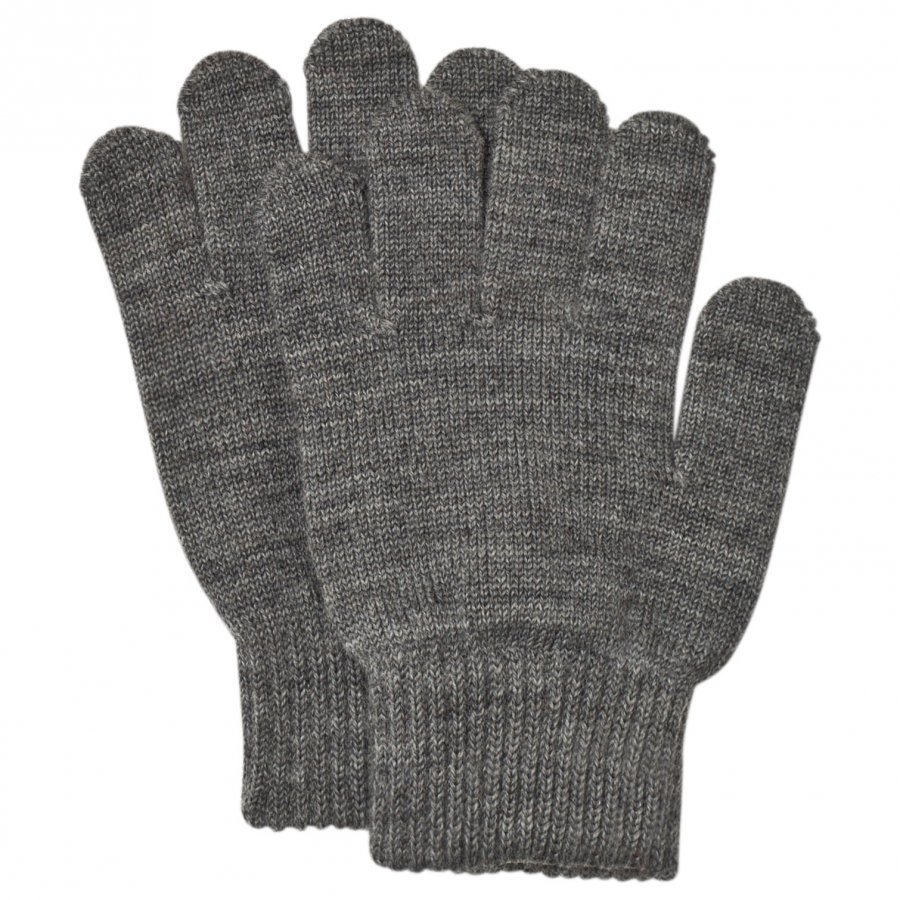 Reima Twig Gloves Melange Grey Villahanskat