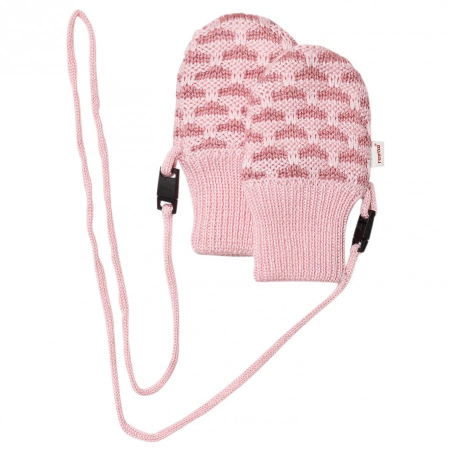 Reima Uninen Mittens Pale Rose Fleece Lapaset