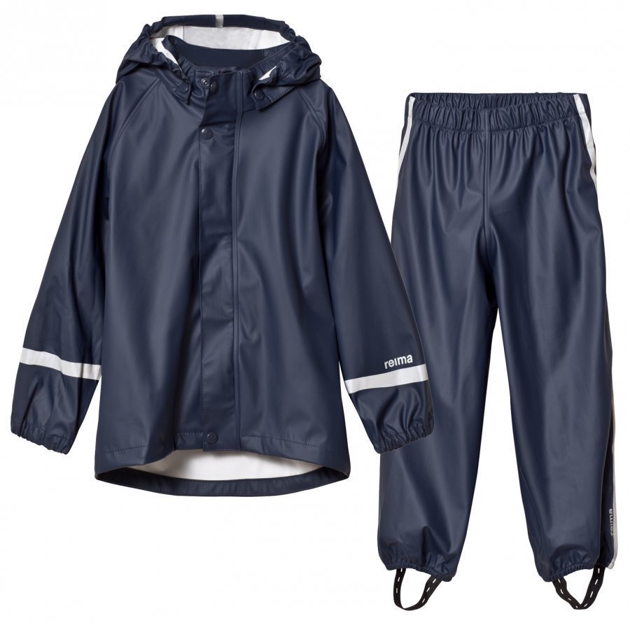 Reima Viima Rain Outfit Navy Sadesetti