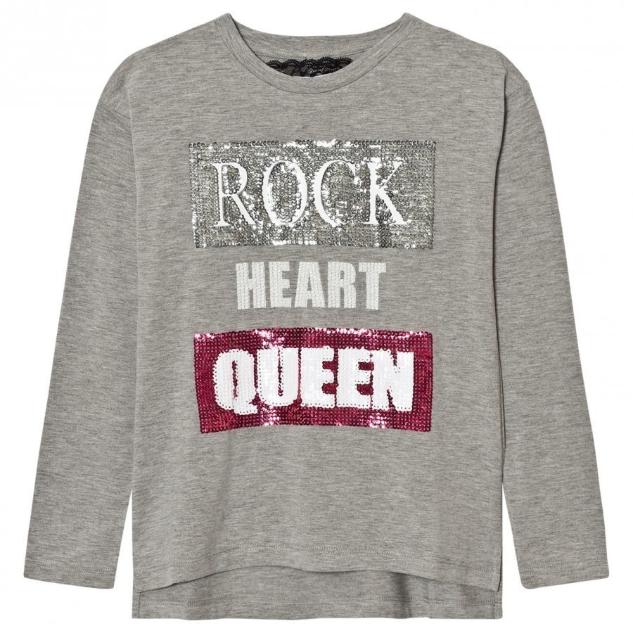 Relish Grey Rock Queen Tee Pitkähihainen T-Paita