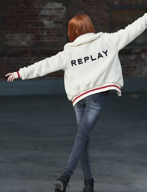 Replay Jacket Takki Valkoinen