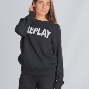 Replay Jumper Neule Musta