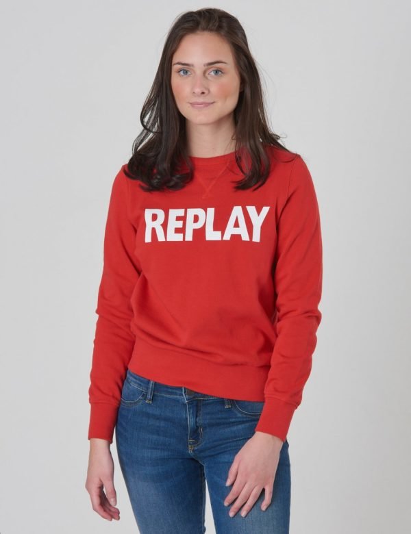 Replay Jumper Neule Punainen