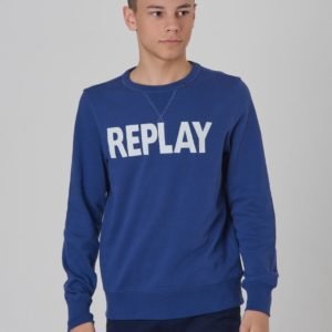 Replay Jumper Neule Sininen