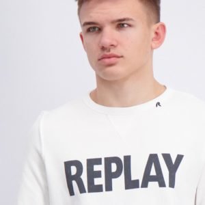 Replay Jumper Neule Valkoinen