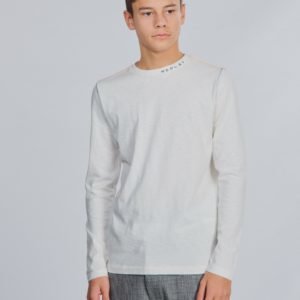 Replay Long Sleeved T Shirt T-Paita Valkoinen