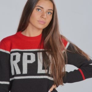 Replay Sweater Neule Kirjava