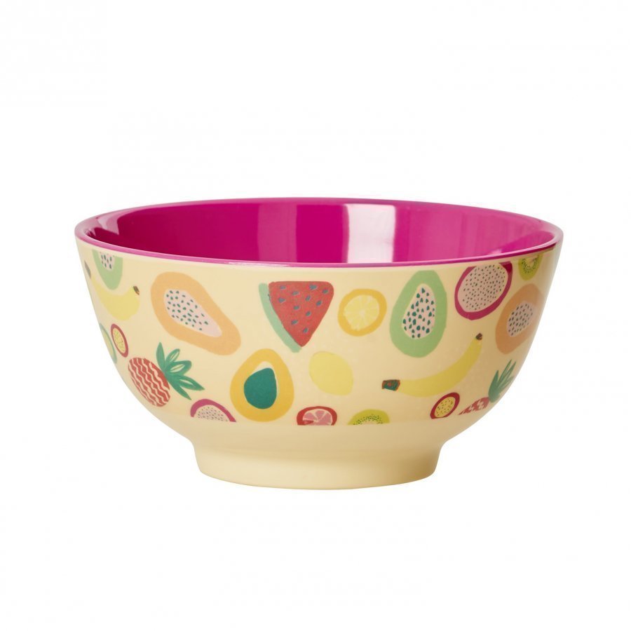 Rice A/S Melamine Bowl Fruit Print Kulho