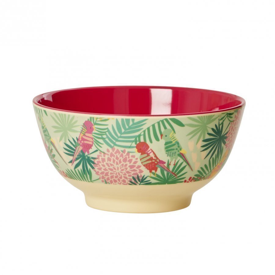 Rice A/S Melamine Bowl Tropical Print Kulho