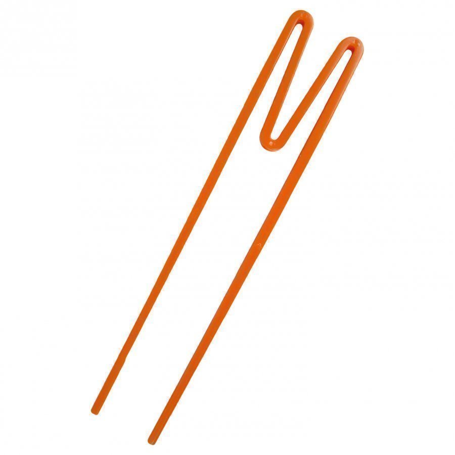 Rice A/S Plastic 'Beginner Friendly' Chopsticks Orange Ruokailuvälineet