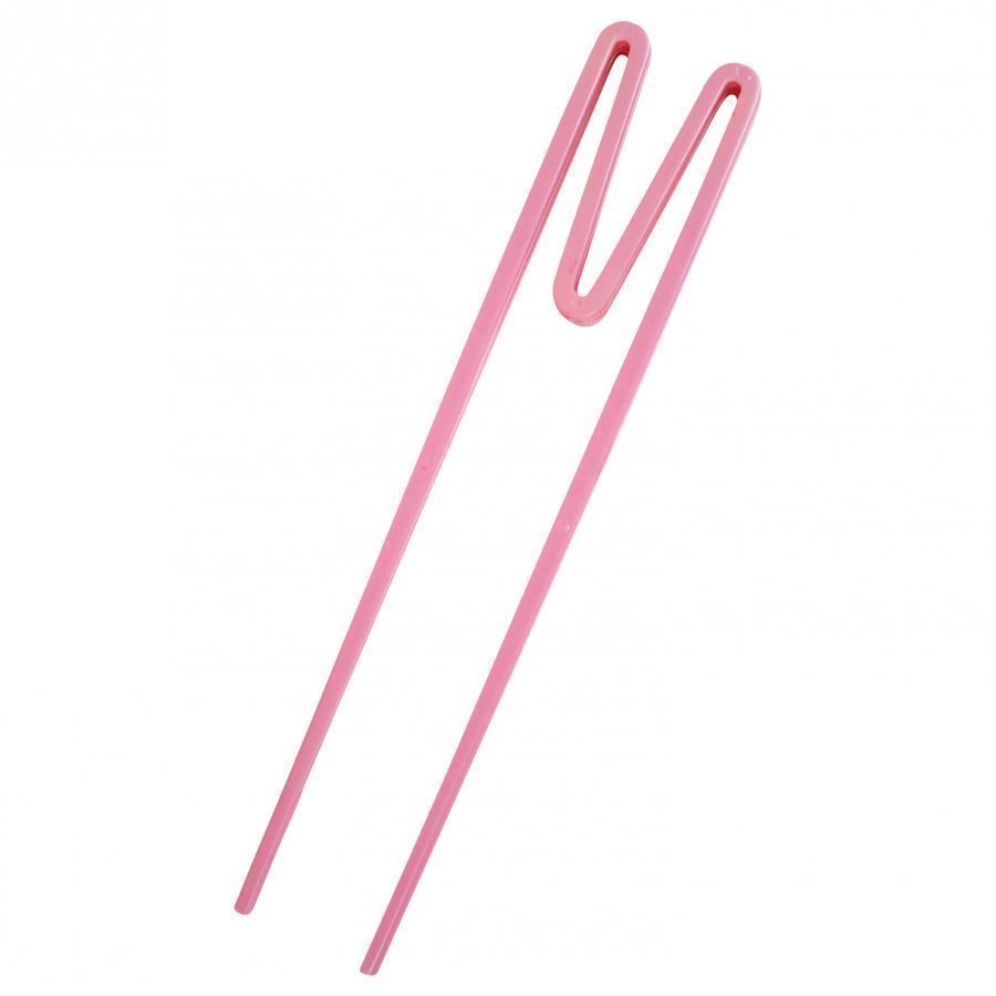 Rice A/S Plastic 'Beginner Friendly' Chopsticks Pink Ruokailuvälineet