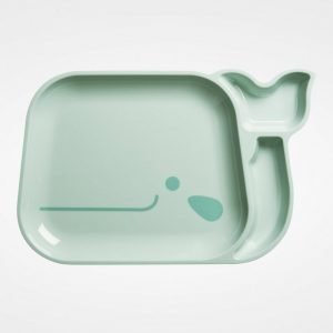 Rice Blue Whale Plate Lautanen