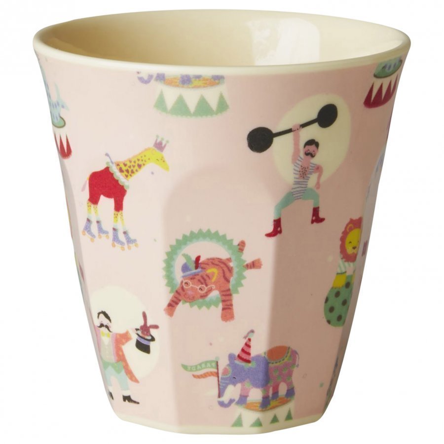 Rice Small Melamine Cup Circus Print Nokkamuki