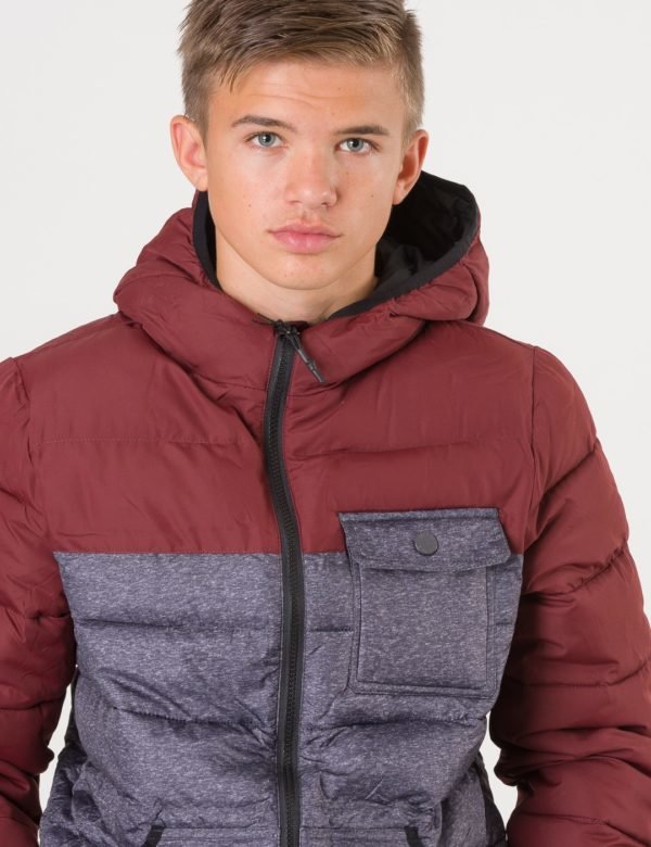 Rip Curl Puffer Pocket Jacket Takki Punainen