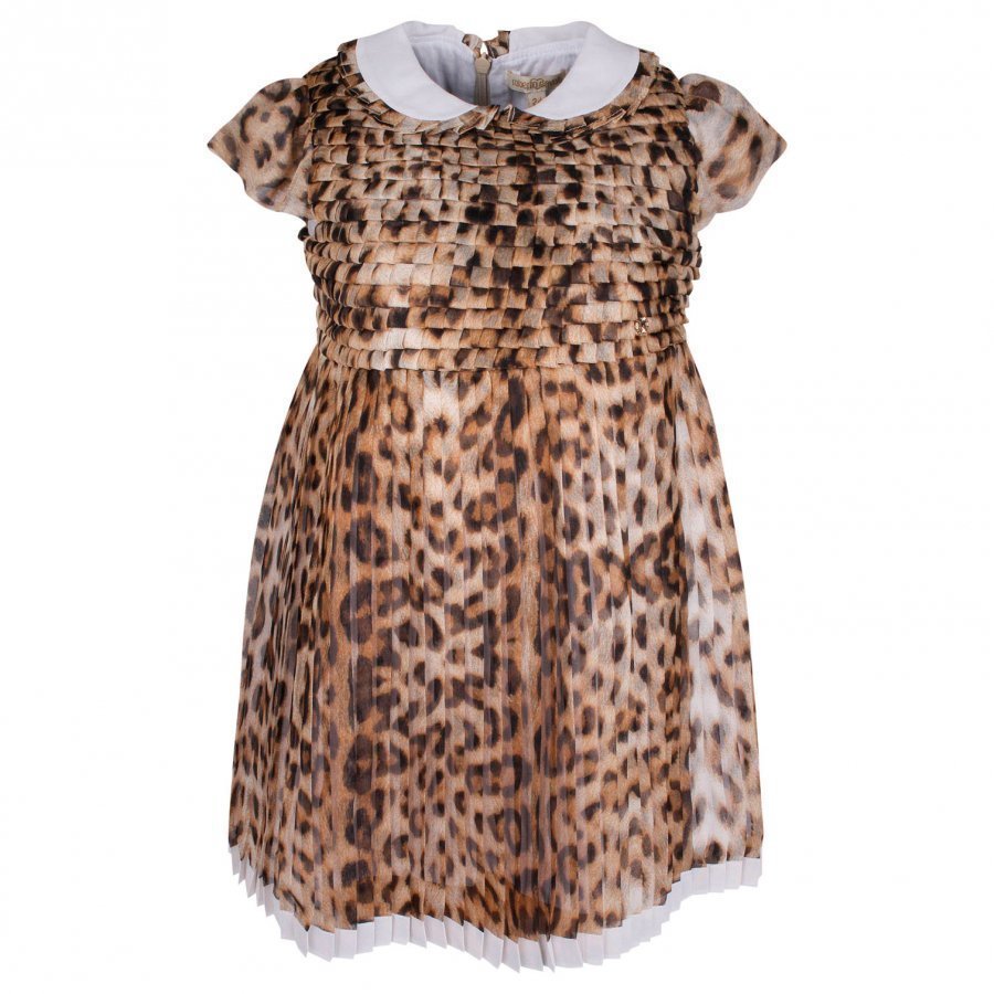 Roberto Cavalli Dress Beige/Brown Mekko