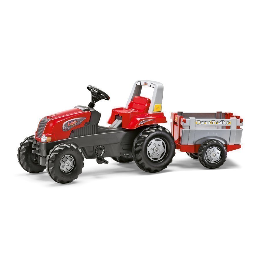 Rolly Toys Rollyjunior Traktori Perälavalla Rt 800261