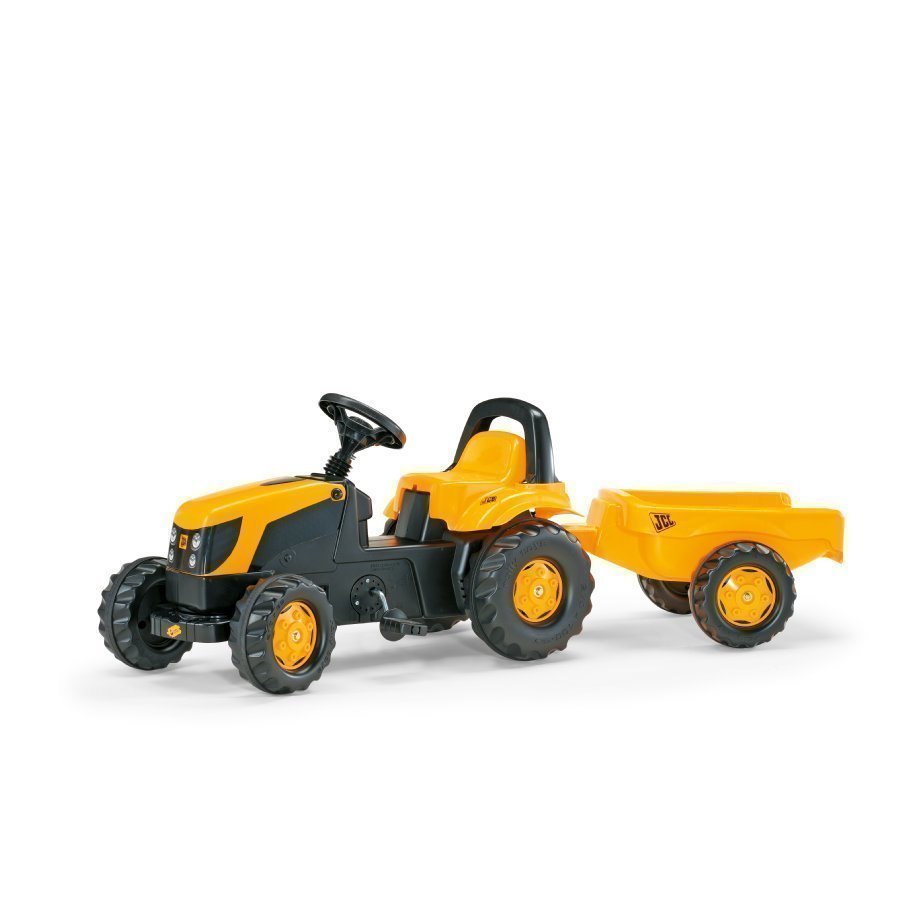 Rolly Toys Rollykid Traktori Peräkärryllä Jcb 012619