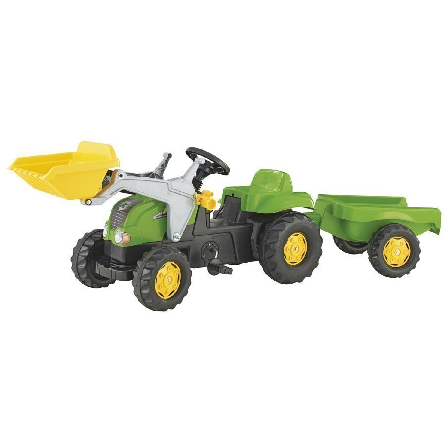 Rolly Toys Rollykid X Traktori + Kauha Ja Peräkärry