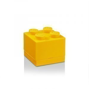 Room Copenhagen Lego Mini Säilytyslaatikko 4 Keltainen
