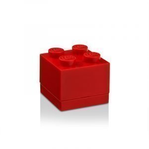 Room Copenhagen Lego Mini Säilytyslaatikko 4 Punainen