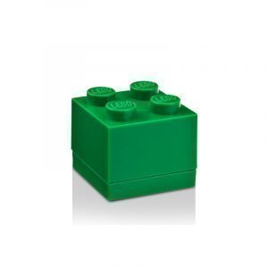 Room Copenhagen Lego Mini Säilytyslaatikko 4 Tummanvihreä