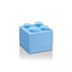 Room Copenhagen Lego Mini Säilytyslaatikko 4 Vaaleansininen