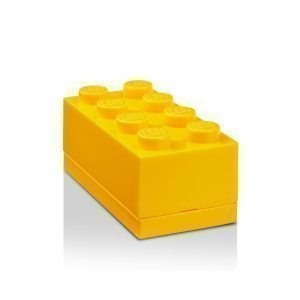 Room Copenhagen Lego Mini Säilytyslaatikko 8 Keltainen