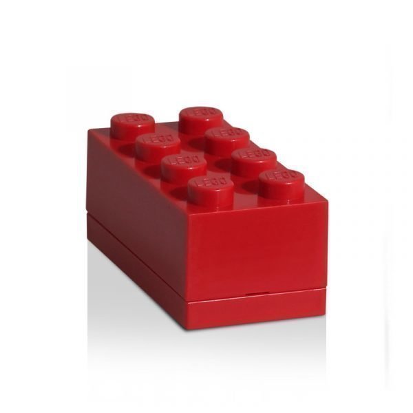 Room Copenhagen Lego Mini Säilytyslaatikko 8 Punainen