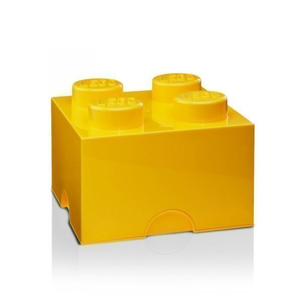 Room Copenhagen Lego Säilytyslaatikko 4 Keltainen