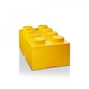 Room Copenhagen Lego Säilytyslaatikko 8 Keltainen