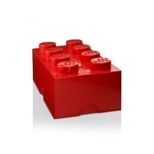 Room Copenhagen Lego Säilytyslaatikko 8 Punainen