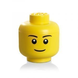 Room Copenhagen Lego Säilytyspää Lego Pieni Keltainen