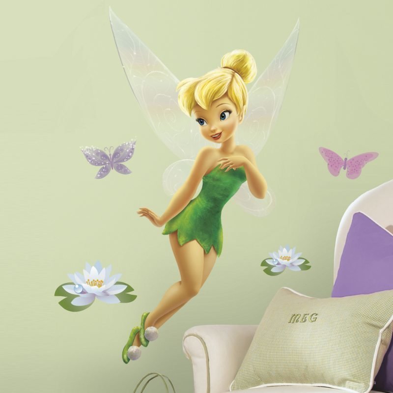 RoomMates Seinäsiirtokuva Disney Fairies Helinä