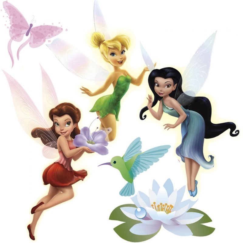 RoomMates Seinäsiirtokuva Disney Fairies