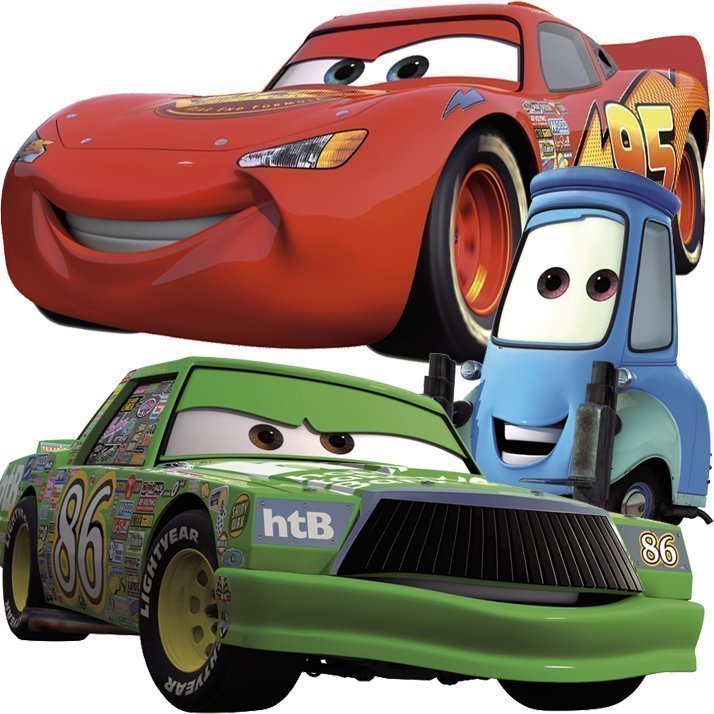 RoomMates Seinäsiirtokuva Disney Pixar Cars
