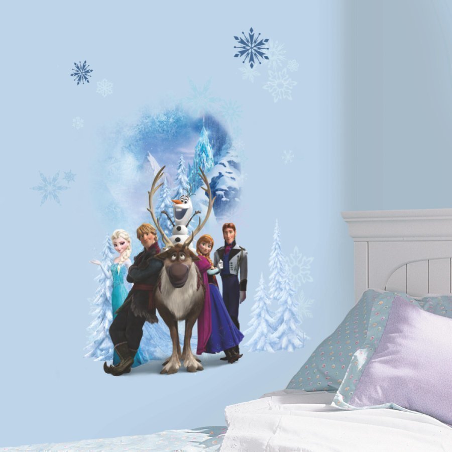Roommates Seinätarra Disney Frozen Talven Sankarit