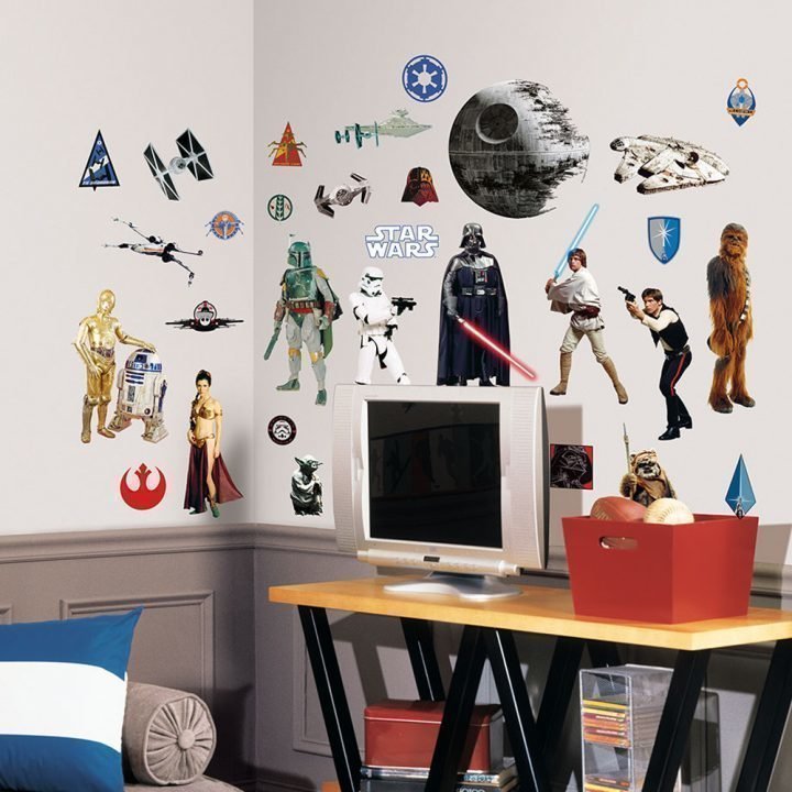 Roommates Seinätarra Star Wars Lastentarvikekauppa.fi